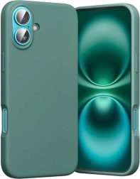 Vention Silicone Case for iPhone 16 Plus with MagSafe, Green