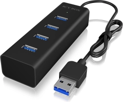 Icy Box hub USB 3.0 a quattro porte