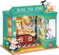 ROBOTIME Rolife DIY House: Alice’s Tea Shop with LED Lighting