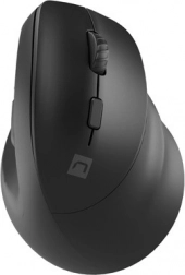 Mouse verticale wireless NATEC Crake 2, 2400 DPI, Bluetooth 5.2 + 2,4 GHz, nero