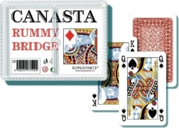 Card Game Canasta in a Plastic Box