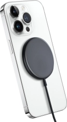 Magnetic Wireless Charger MagSafe 15W – Graphite