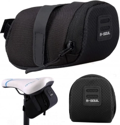 Waterproof bicycle saddle bag