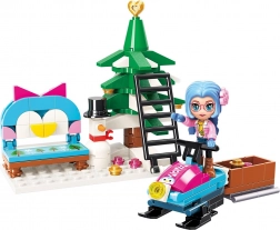 Qman Merry Christmas – Snow Scooter and Christmas Tree