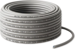 Cavo di rete UTP Cat6 25 m – rame, 1 Gb/s, grigio