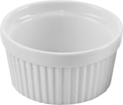 Porcelain baking dish white 9 cm, 150 ml