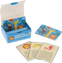 Petit Collage karte umirujućih aktivnosti sa životinjama