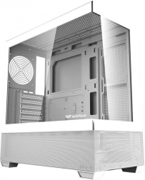 Case per PC DARKFLASH DS900 Air – bianco, vetro temperato e alto airflow