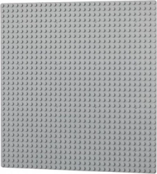 Plaque de base L-W Toys 32×32 gris clair