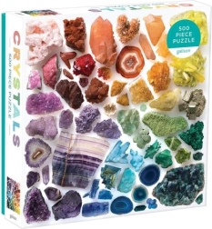 GALISON Rainbow Crystals Puzzle – 500 Pieces