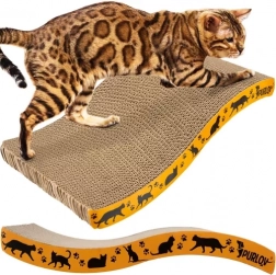 Purlov Corrugated Cardboard Cat Scratcher