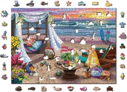 Puzzle in legno Summer Time WOODEN CITY, 505 pezzi