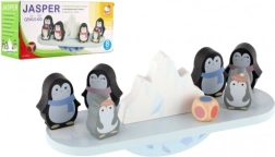 Wooden balancing game Penguins