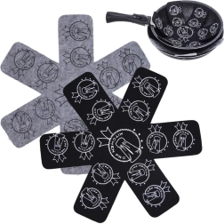 Separatori protettivi in feltro per padelle 32 cm, 2 pz