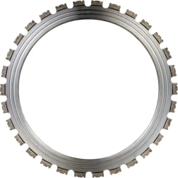 Diamentowa tarcza pierścieniowa 400 mm do betonu i kamienia – segmentowa tarcza tnąca