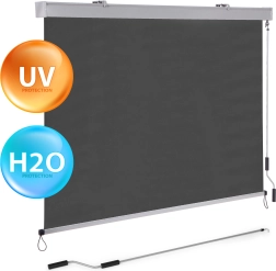 Okomita rolo tenda za balkon i terasu u bež boji od MultiGarden