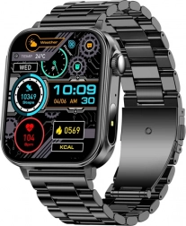 Smartwatch Colmi P80 stalowoczarny