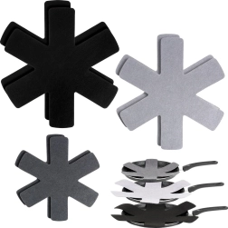 Felt protective inserts for pans and pots, 6 pcs (38/35/26 cm)