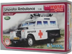 Kit di montaggio Monti System UNPROFOR Ambulance Land Rover 1:35