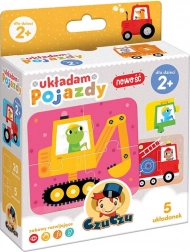 CzuCzu slagalice vozila – 5 setova po 4 dijela