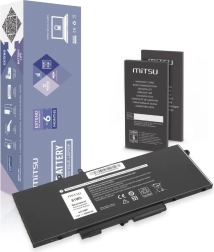 Baterie MITSU pro DELL Latitude 5400/5500/5510, 8000 mAh 61 Wh, 7,6 V