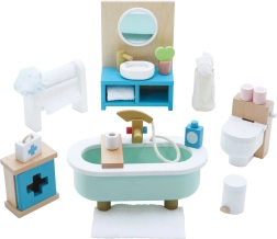 Le Toy Van Daisylane Bathroom Furniture for Dollhouse