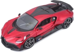 Bburago Bugatti Divo 1:18 – die-cast metal car model, red