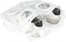 Periva mrežasta vrećica za obuću s patentnim zatvaračem 28 × 27 cm