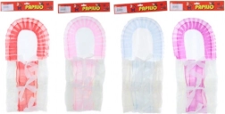 Colorful swaddle for dolls 45–50 cm