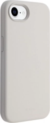 Cover magnetico in silicone per iPhone 16e - beige pietra