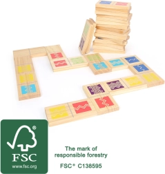 Domino XXL Active z drewna FSC small foot