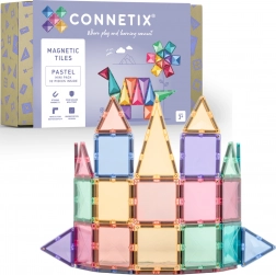 Connetix Pastel Mini Pack magnetne sestavljanke 32 kosov