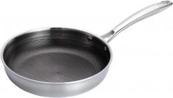 Professional Stainless Steel Frying Pan 26 cm MAESTRO