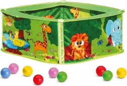 Bino green pool with balls