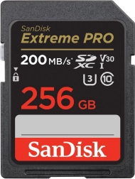 SanDisk Extreme Pro SDXC Memory Card 256GB