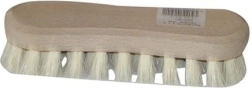 Handheld floor brush 16 cm, wooden with PP bristles