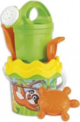 Androni sand set with sloth and watering can – small