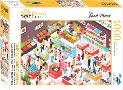 Puzzle BRAIN TREE Food Mart – self-service, 1000 pezzi