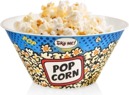 Ciotola per popcorn 700 ml con motivo a fumetti