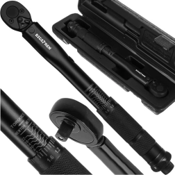 Torque Wrench 1/4" 2–24 Nm with Ratchet and BIGSTREN Certification