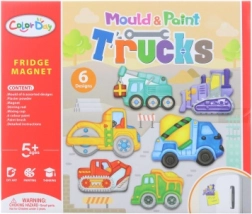 Izrada magneta – građevinski strojevi kreativni set