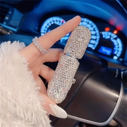 Refillable Perfume Atomizer 10 ml with Crystals