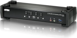 4-port USB 3.0 4K DisplayPort KVMP Switch