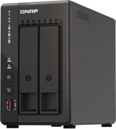 QNAP TS-253E (8 GB RAM) dvodisčni NAS s Intel Celeron