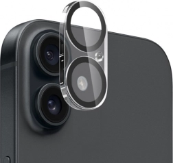 Zaščitno steklo Crong Lens Shield za iPhone 16 in iPhone 16 Plus