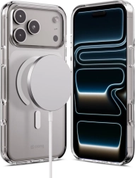 Clear Mag Cover transparent case for iPhone 17 Pro Max with MagSafe