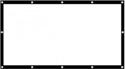 Ekran projekcyjny 84 cale Maclean 186x100 cm z ramą 25mm