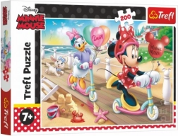 Puzzle 200 pezzi Minnie sulla spiaggia Disney Minnie