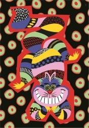 Puzzle 500 Pieces High Quality, Cheshire Cat from Alice