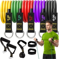 Set of Resistance Bands for Exercise 5 pcs TRIZAND